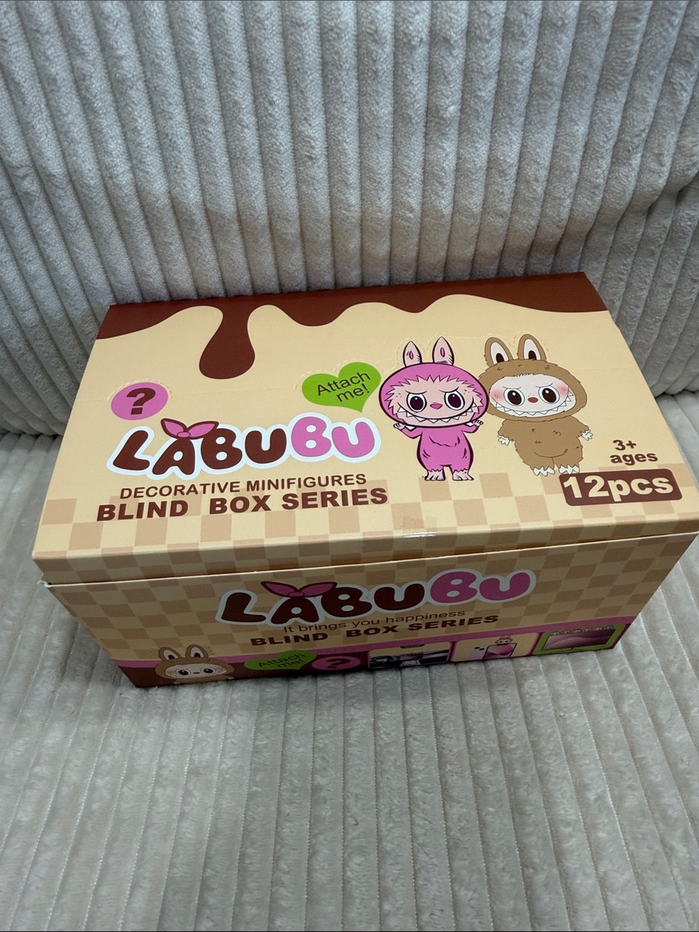 Case of Twelve (12) Labubu -Looking Mini Figures. New. Style vary